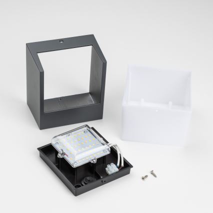 Brilagi - LED Vanjska zidna svjetiljka TERNI LED/12W/230V antracit IP44