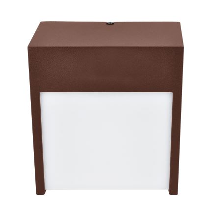 Brilagi - LED vanjska zidna svjetiljka TERNI LED/12W/230V smeđa IP44