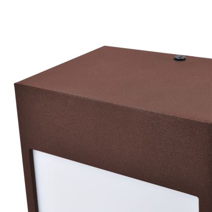 Brilagi - LED vanjska zidna svjetiljka TERNI LED/12W/230V smeđa IP44