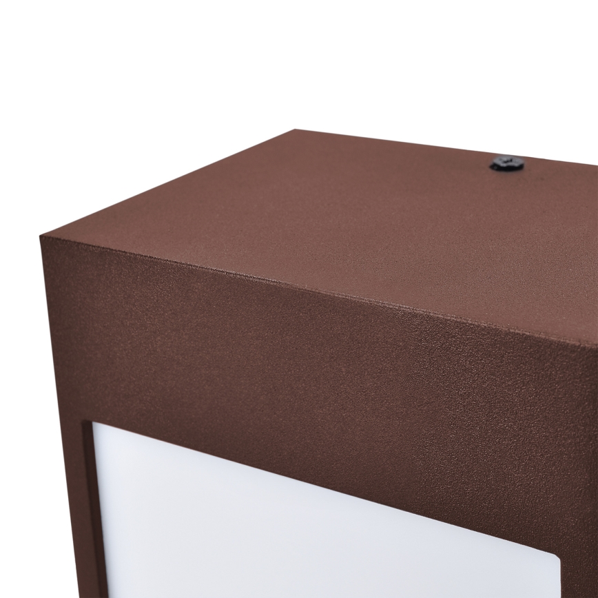 Brilagi - LED vanjska zidna svjetiljka TERNI LED/12W/230V smeđa IP44