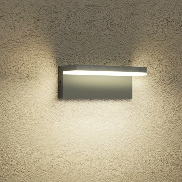 Brilagi - LED vanjska zidna svjetiljka TESSI LED/10W/230V antracit IP54