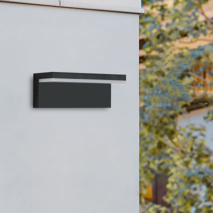 Brilagi - LED vanjska zidna svjetiljka TESSI LED/10W/230V crna IP54