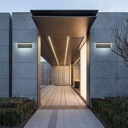 Brilagi - LED vanjska zidna svjetiljka TESSI LED/10W/230V crna IP54