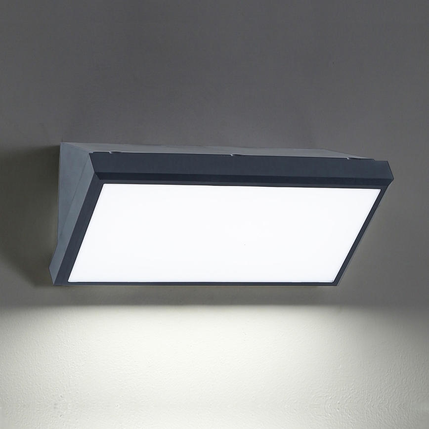 Brilagi - LED Vanjska zidna svjetiljka TRIANGLE LED/20W/230V antracit IP65