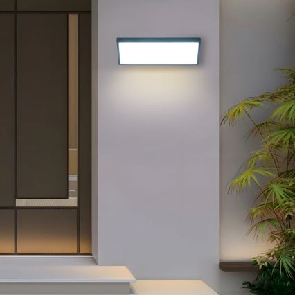 Brilagi - LED vanjsko zidno svjetlo TRIANGLE LED/42W/230V 3000/4000/6500K 45 cm antracit IP65