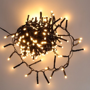 BRILAGI - LED vanjske božićne lampice 200xLED 9m IP44 topla bijela