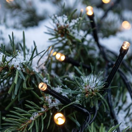 BRILAGI - LED vanjske božićne lampice 200xLED 9m IP44 topla bijela