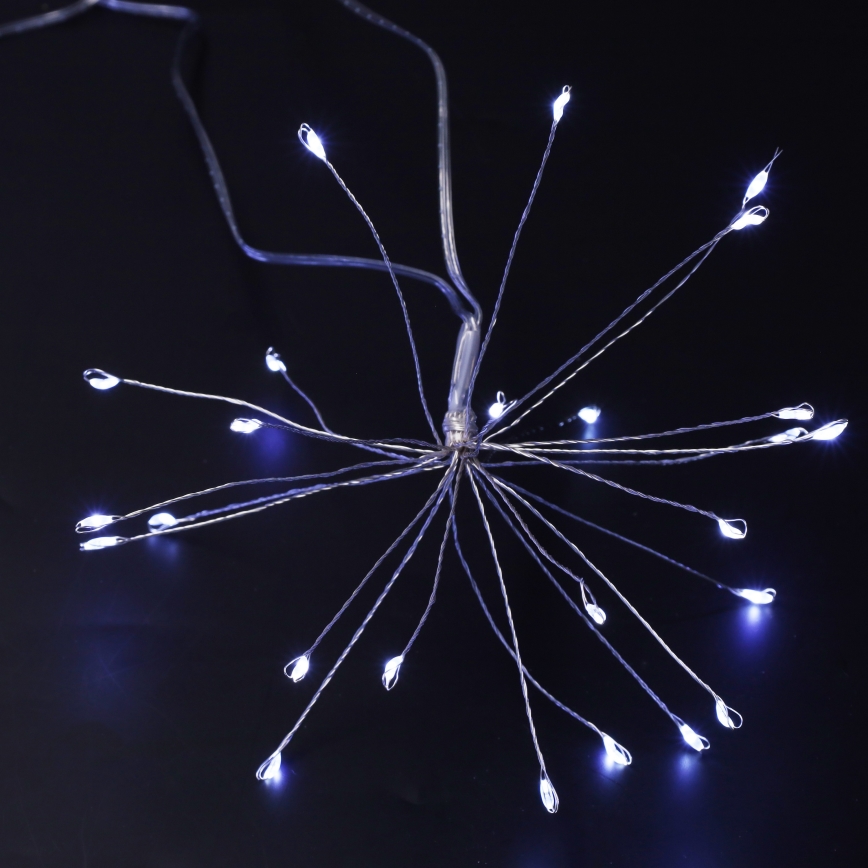 BRILAGI - LED Vanjski božićni niz 150xLED 5m IP44 hladno bijela efekt vatrometa
