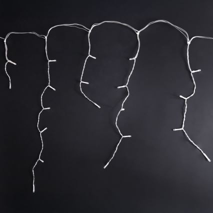 Brilagi - LED vanjski božićni lanac 200xLED/8 funkcija 13m IP44 topla bijela u obliku ledenica