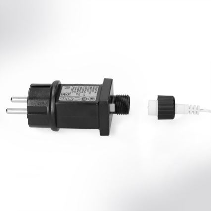 Brilagi - LED vanjski božićni niz 200xLED/8 funkcija, 13m, IP44, hladno bijele ledenice