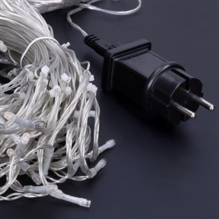 Brilagi - LED vanjski božićni lanac 360xLED/8 funkcija 14m IP44 topla bijela u obliku ledenica