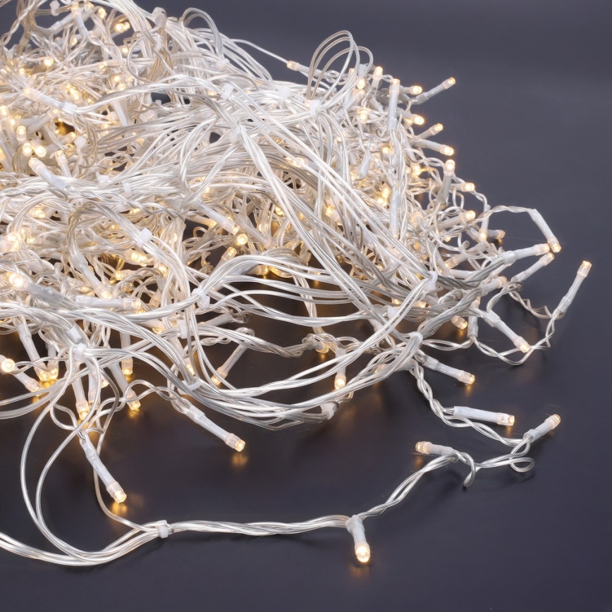 Brilagi - LED vanjski božićni lanac 360xLED/8 funkcija 14m IP44 topla bijela u obliku ledenica