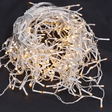 Brilagi - LED vanjski božićni lanac 360xLED/8 funkcija 14m IP44 topla bijela u obliku ledenica