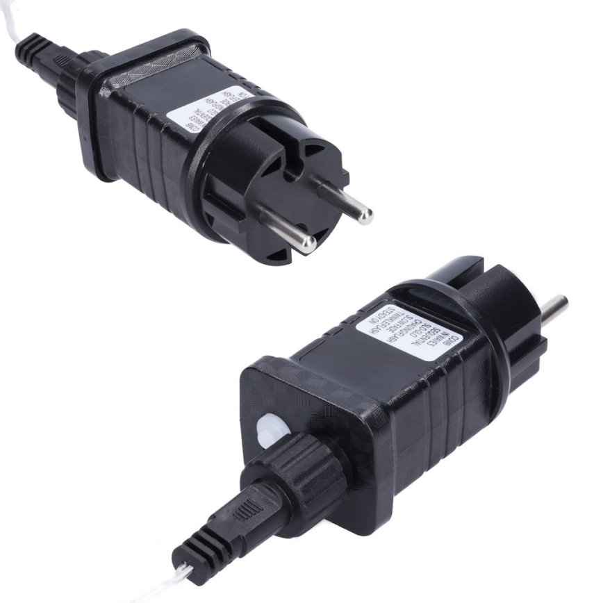 Brilagi - LED vanjski božićni lanac 360xLED/8 funkcija 14m IP44 topla bijela u obliku ledenica