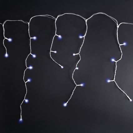 Brilagi - LED vanjski božićni niz 400xLED/8 funkcija 23m IP44 hladno bijela