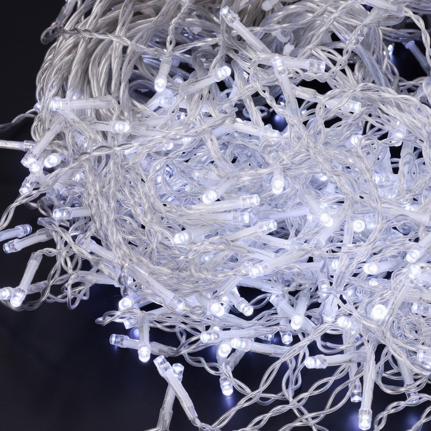 Brilagi - LED vanjski božićni niz 400xLED/8 funkcija 23m IP44 hladno bijela