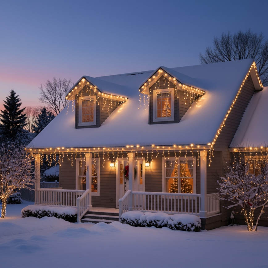 Brilagi - LED vanjski božićni niz 400xLED/8 funkcija 23m IP44 topla bijela