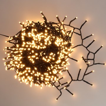 BRILAGI - LED vanjski božićni niz 800xLED 21 m IP44 topla bijela