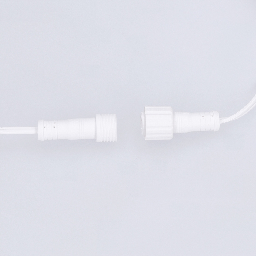Brilagi - LED vanjska dekorativna girlanda GIRLANDA 25xE12/0,8W/230V 20m bijela IP44 toplo bijela