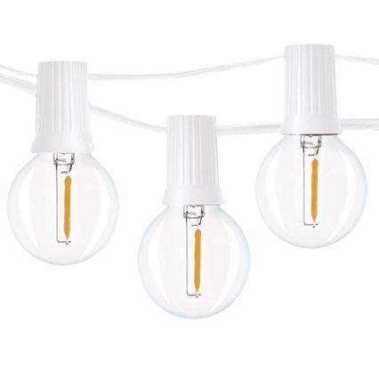Brilagi - LED Vanjski dekorativni lanac GIRLANDA 25xE12 20m bijela IP44 topla bijela