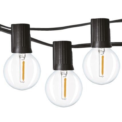 BRILAGI - LED Vanjski dekorativni niz GIRLANDA 25xE12/0,8W/230V 20m IP44 hladno bijela