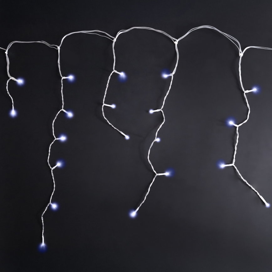 Brilagi - LED Vanjski  niz 200xLED/8 funkcija 13m IP44 hladno bijela ledenice