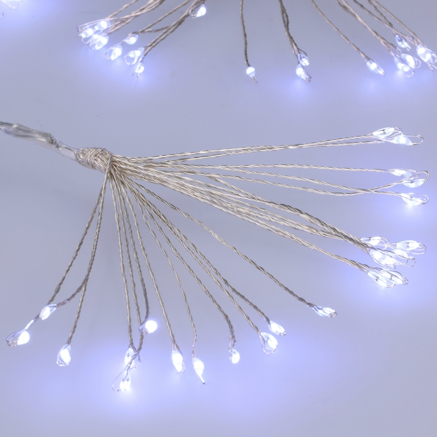 Brilagi - LED vanjski niz 150 LED, 5 m, IP44, hladno bijela, efekt vatrometa