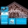 Brilagi - LED vanjski niz 200xLED/8 funkcija 13x0,6m IP44 hladno bijela