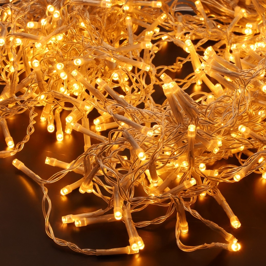 Brilagi - LED vanjski svjetleći niz 360xLED/8 funkcija 14m IP44 topla bijela ledenice