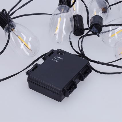 Brilagi - LED vanjski ukrasni niz 10xLED/3xAA 3,2m IP44 topla bijela