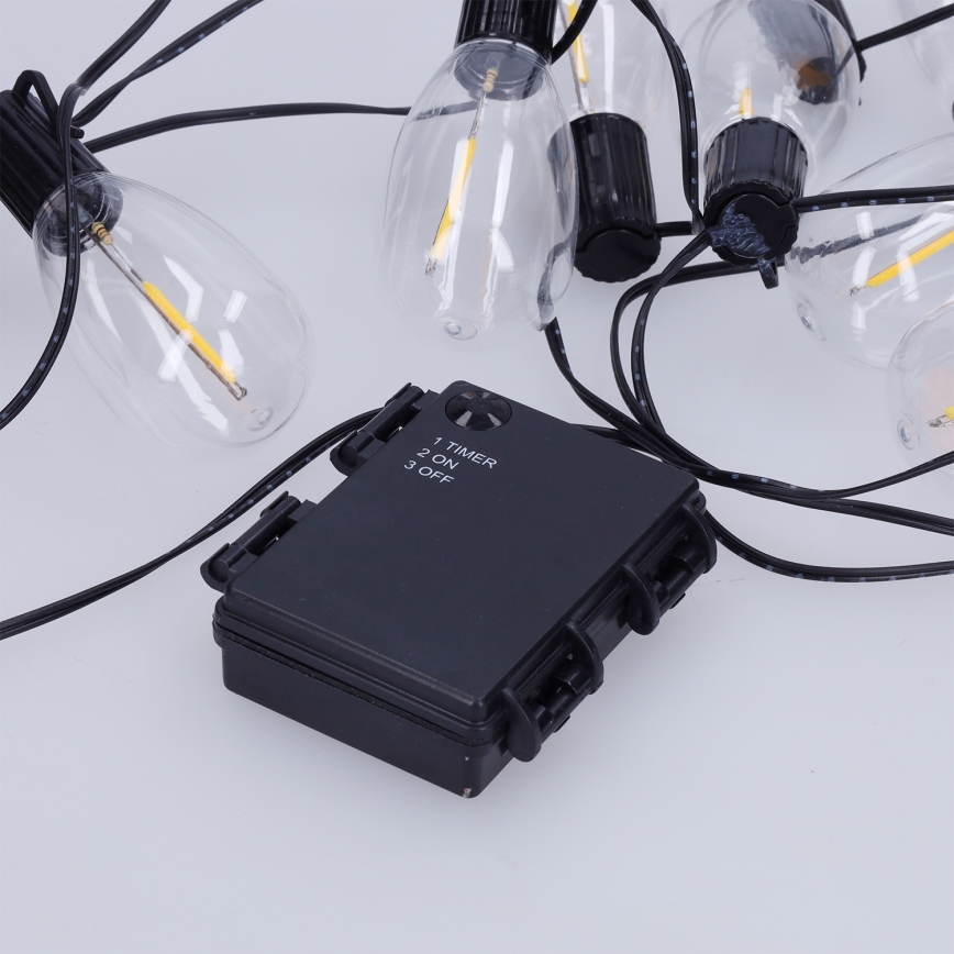 Brilagi - LED vanjski ukrasni niz 10xLED/3xAA 3,2m IP44 topla bijela