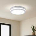 Brilagi - LED vanjsko stropno svjetlo BENE LED/24W/230V Ø 26 cm bijelo IP54