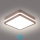 Brilagi - LED vanjsko stropno svjetlo BENE s integriranim senzorom LED/18W/230V 21,5x21,5 cm smeđe IP54