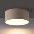 BRILAGI - LED vanjsko stropno svjetlo FORIS LED/14W/230V Ø 12 cm bež IP44
