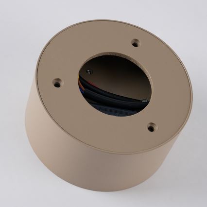 BRILAGI - LED vanjsko stropno svjetlo FORIS LED/14W/230V Ø 12 cm bež IP44