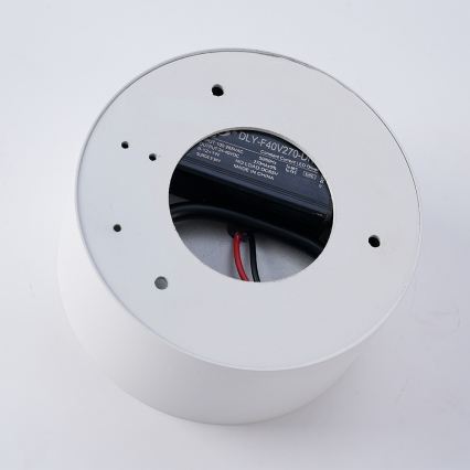 BRILAGI - LED vanjsko stropno svjetlo FORIS LED/9W/230V Ø 9 cm bijela IP44