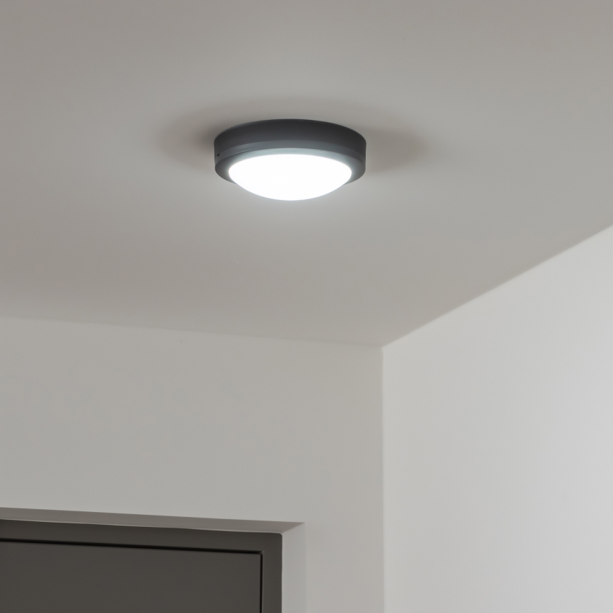 Brilagi - LED vanjsko stropno svjetlo LED/13W/230V promjer 17 cm IP54 antracit