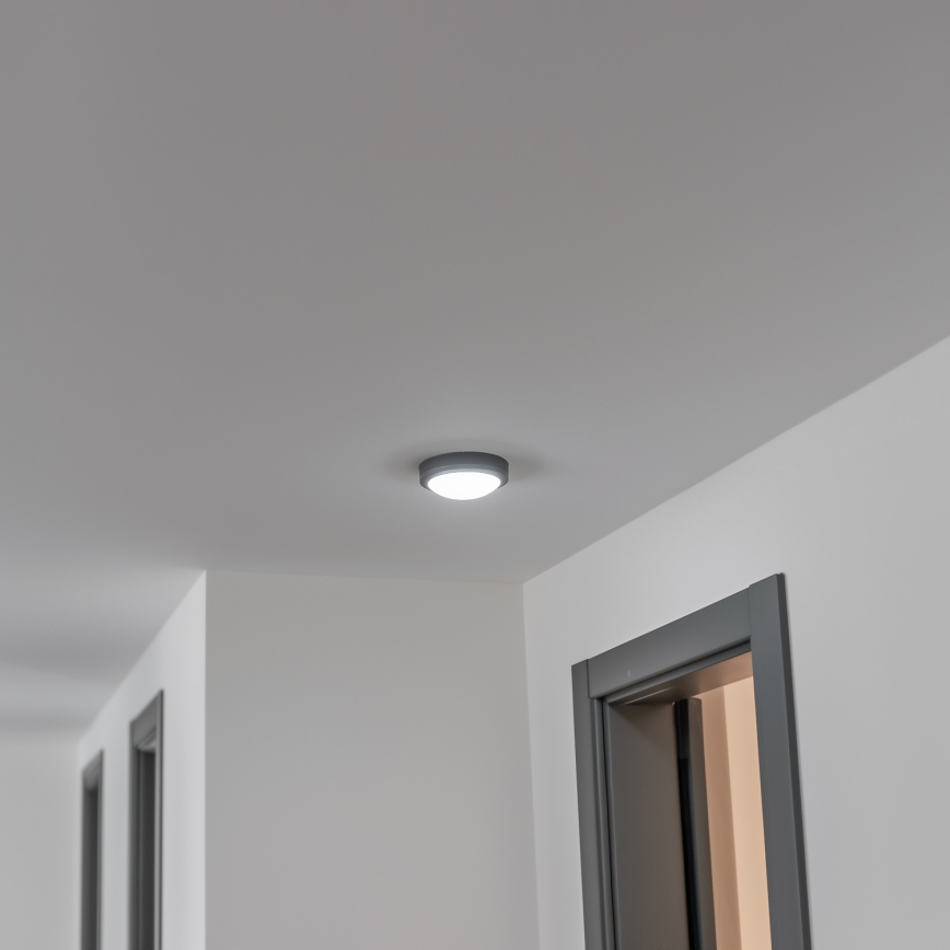 Brilagi - LED vanjsko stropno svjetlo LED/13W/230V promjer 17 cm IP54 antracit