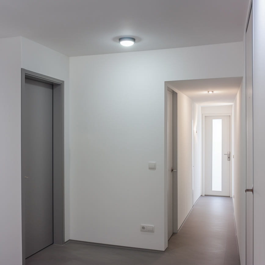 Brilagi - LED vanjsko stropno svjetlo LED/13W/230V promjer 17 cm IP54 antracit
