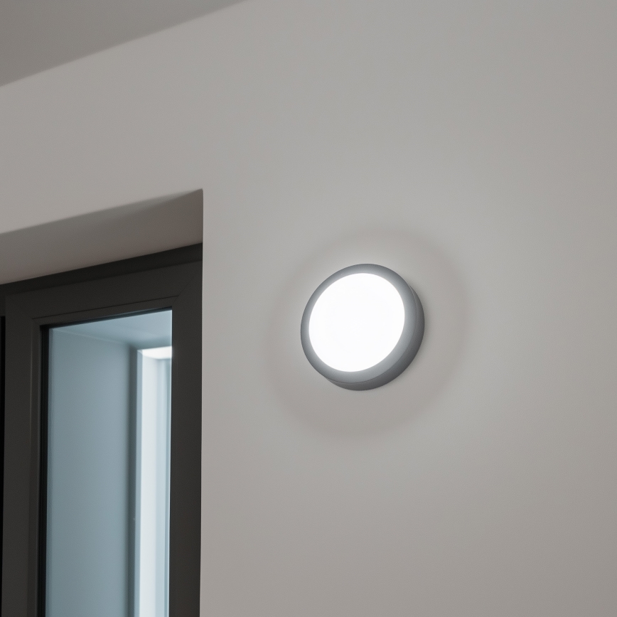 Brilagi - LED vanjsko stropno svjetlo LED/13W/230V promjer 17 cm IP54 antracit