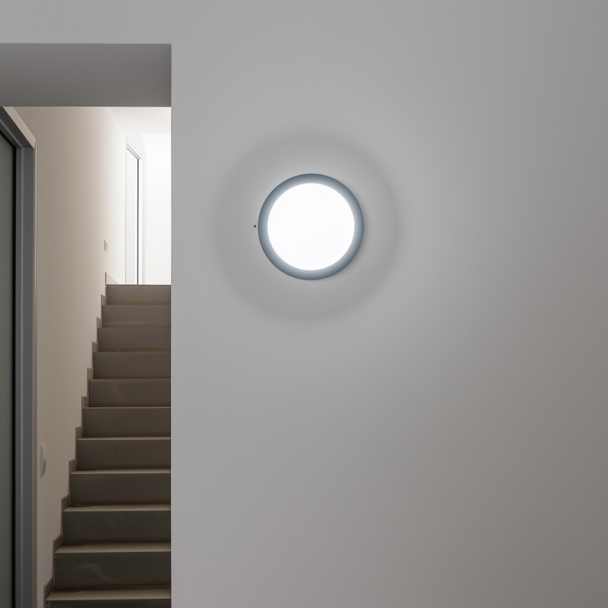 Brilagi - LED vanjsko stropno svjetlo LED/13W/230V promjer 17 cm IP54 antracit