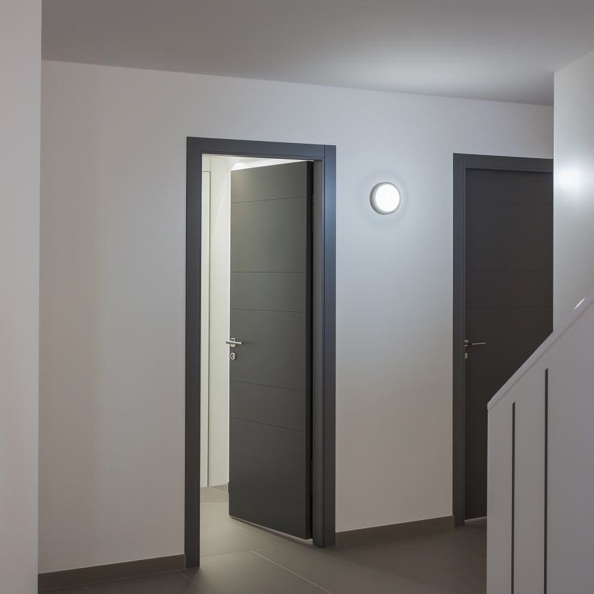 Brilagi - LED vanjsko stropno svjetlo LED/13W/230V promjer 17 cm IP54 antracit