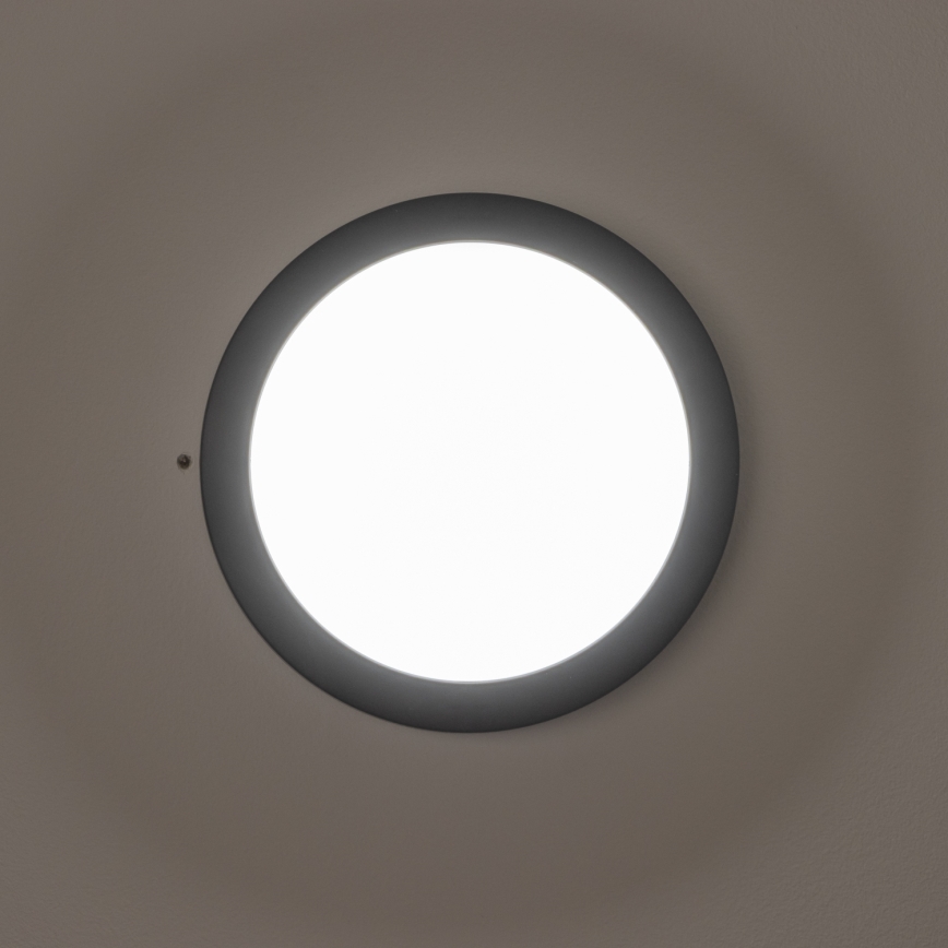 Brilagi - LED vanjsko stropno svjetlo LED/13W/230V promjer 17 cm IP54 antracit