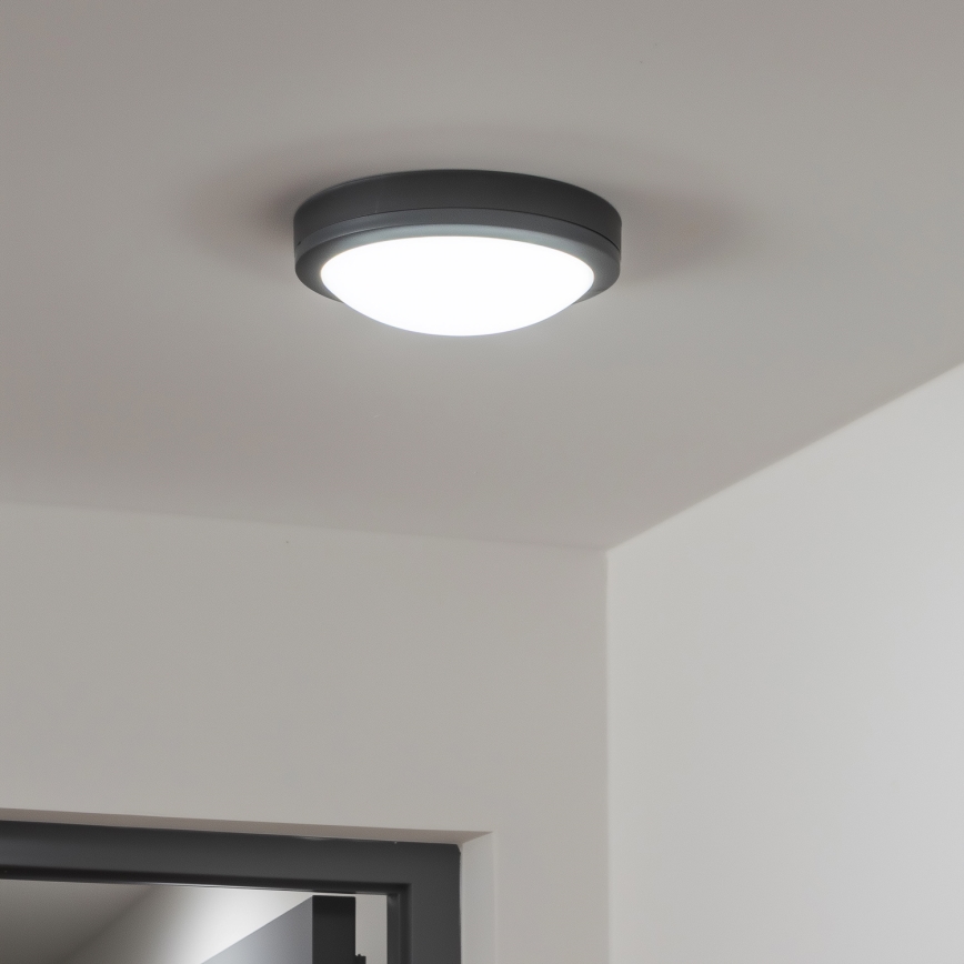 Brilagi - LED vanjsko stropno svjetlo LED/20W/230V promjer 23 cm IP54 antracit