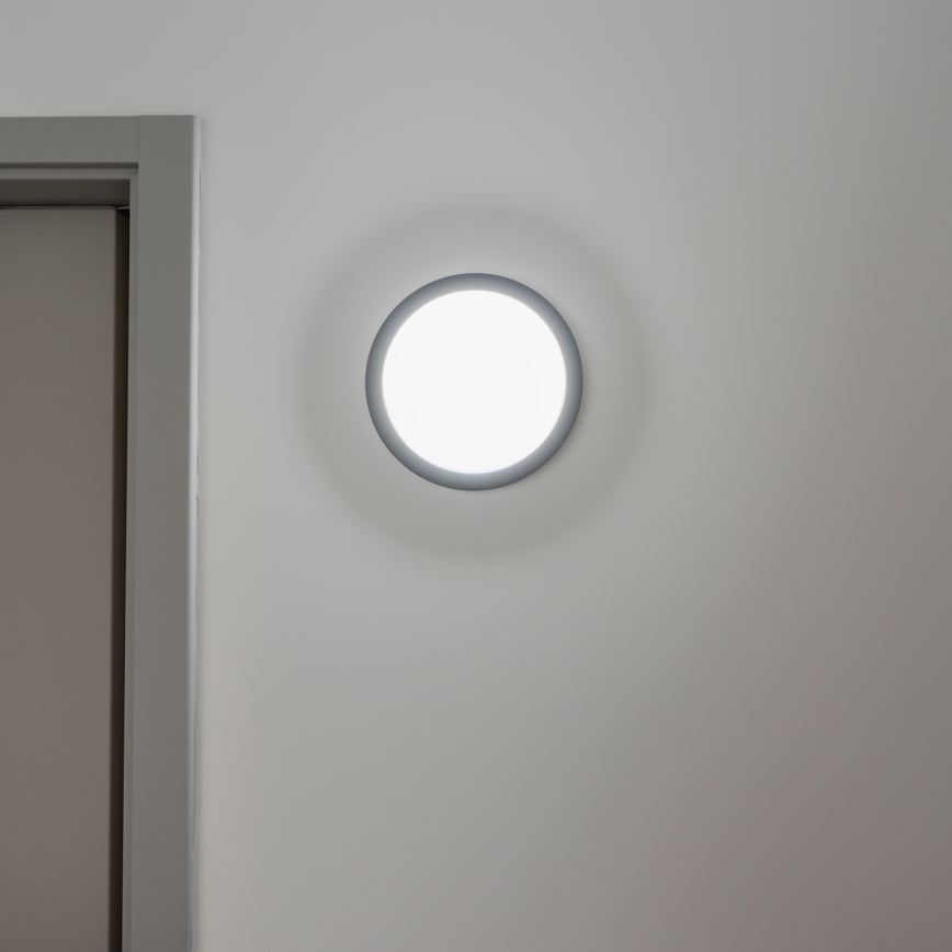 Brilagi - LED vanjsko stropno svjetlo LED/20W/230V promjer 23 cm IP54 antracit