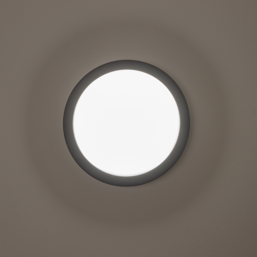 Brilagi - LED vanjsko stropno svjetlo LED/20W/230V promjer 23 cm IP54 antracit
