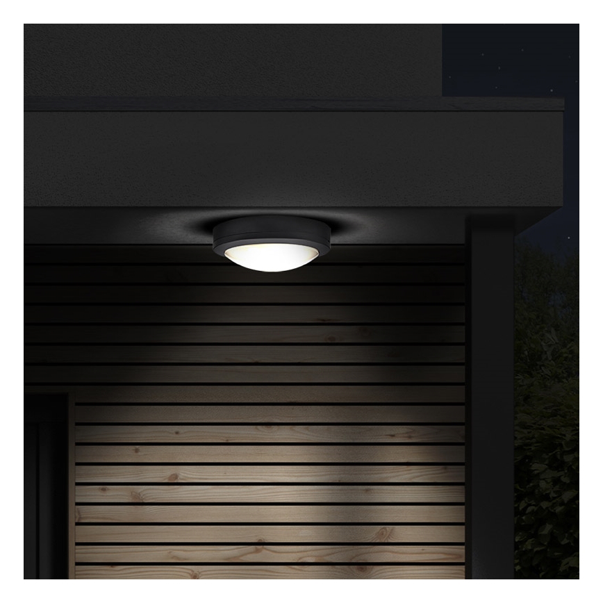 Brilagi - LED vanjsko stropno svjetlo LED/20W/230V promjer 23 cm IP54 antracit