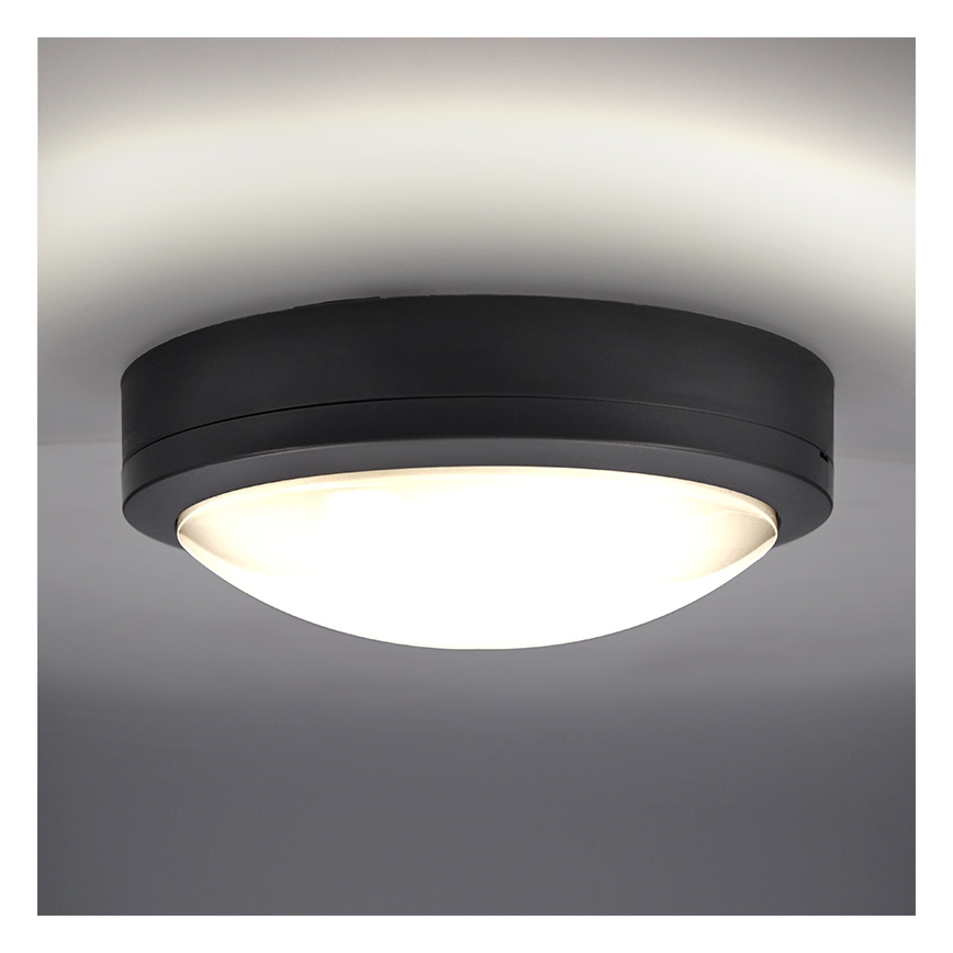 Brilagi - LED vanjsko stropno svjetlo LED/20W/230V promjer 23 cm IP54 antracit