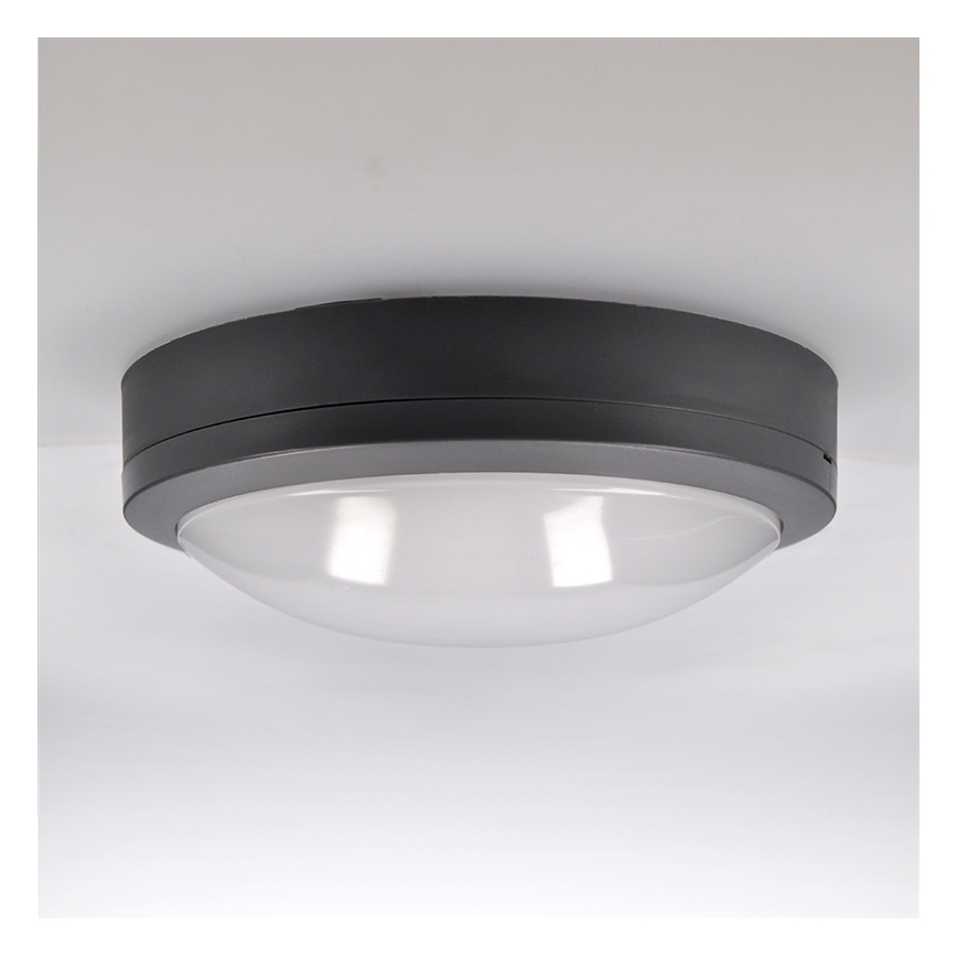 Brilagi - LED vanjsko stropno svjetlo LED/20W/230V promjer 23 cm IP54 antracit