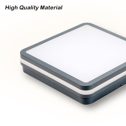 Brilagi - LED vanjska svjetiljka s detektorom pokreta BENE LED/24W/230V 26x26 cm antracit IP54